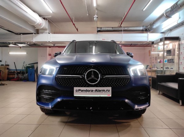 Mercedes-Benz GLE 2021 установка Pandora DXL-4710